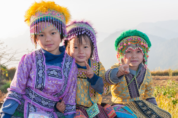 ethnic village chiang mai thailand trekking